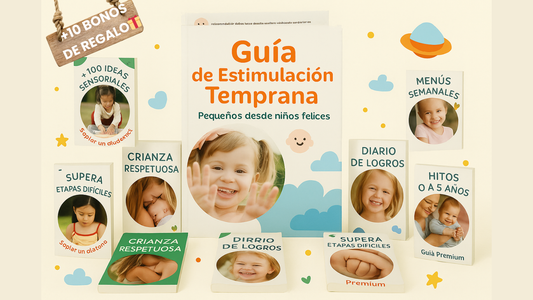 Despierta el Potencial de Tu Hijo: La Guía Clave para su Desarrollo Temprano (0 a 5 años) + 18 Bonos🎁